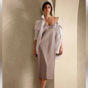 V-Neck Midi Dress NWT